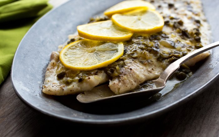 Recipe for lemon caper sauce