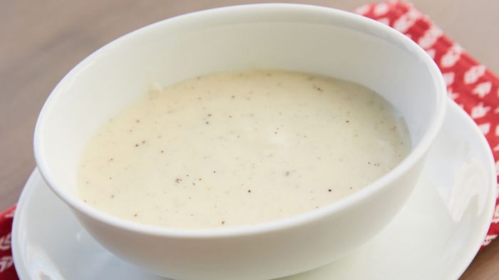 Recipe basic white sauce