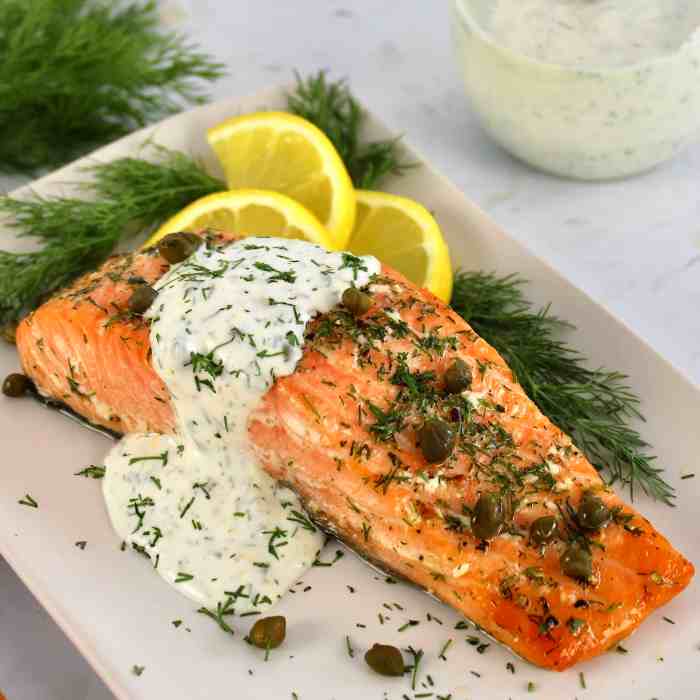 Recipe for creamy dill sauce