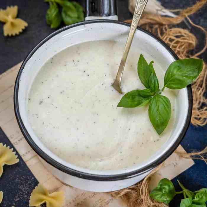 Recipe basic white sauce