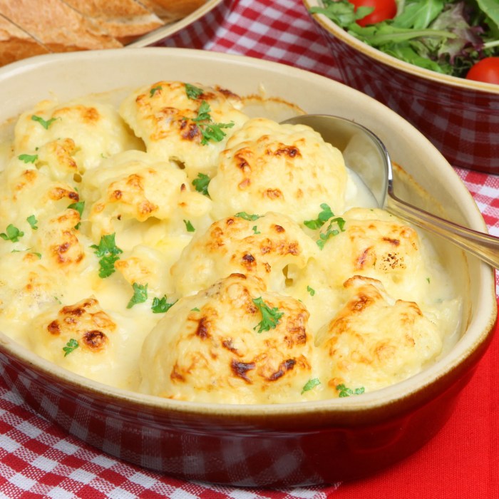 Recipe cheese sauce for cauliflower