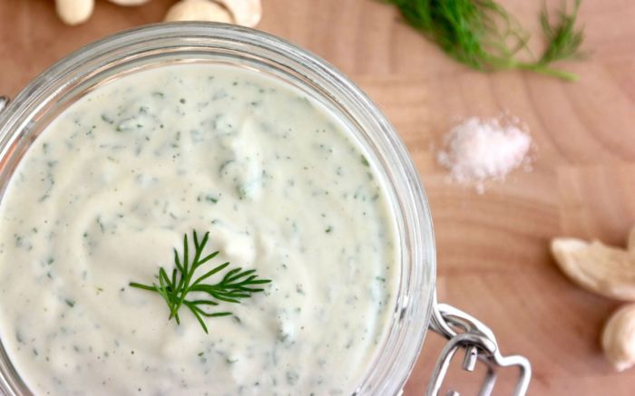 Recipe cucumber sauce