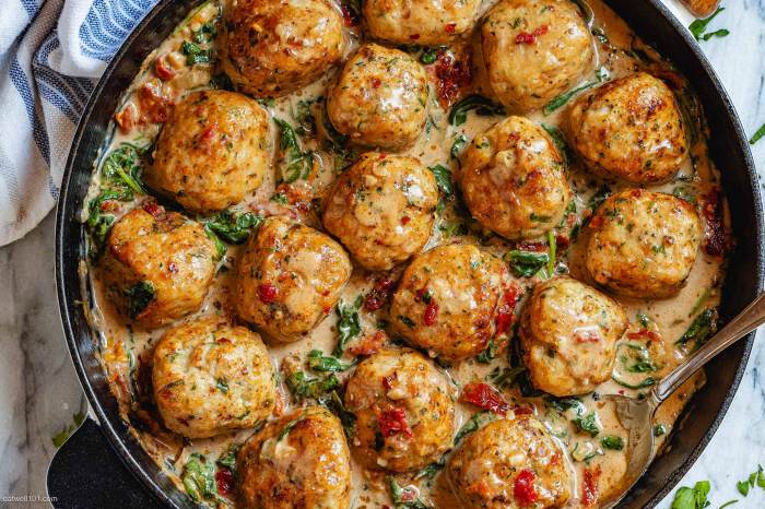 Recipe for turkey meatballs and sauce