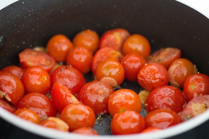 Cherry sauce tomato tomatoes flavor bursting fabulous quick going easy am these do