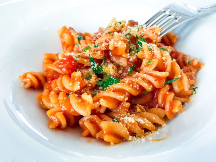 Recipe for fresh pasta sauce