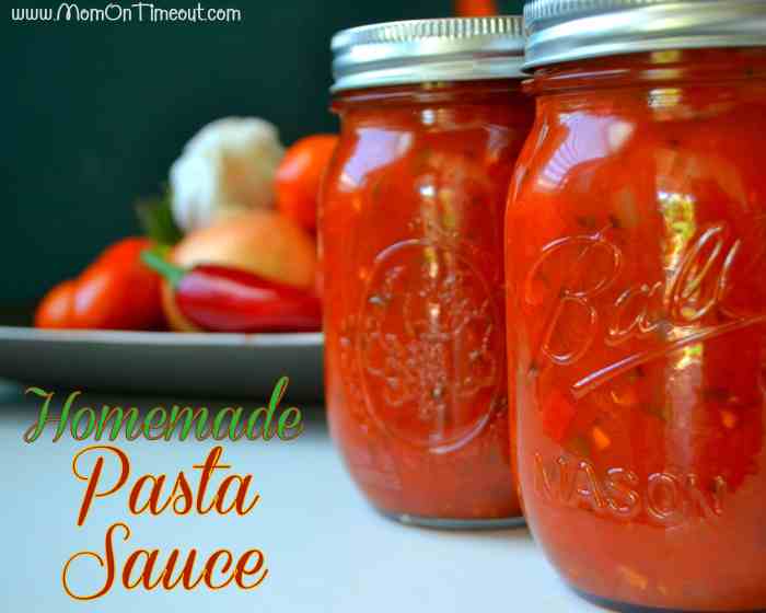 Recipe for homemade spaghetti sauce to can