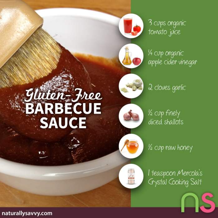 Recipe for gluten free bbq sauce