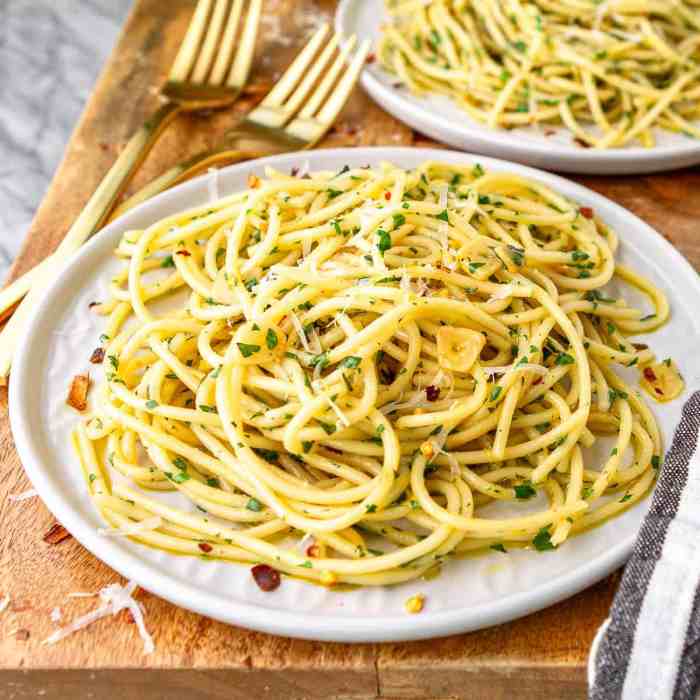 Recipe for olive oil pasta sauce