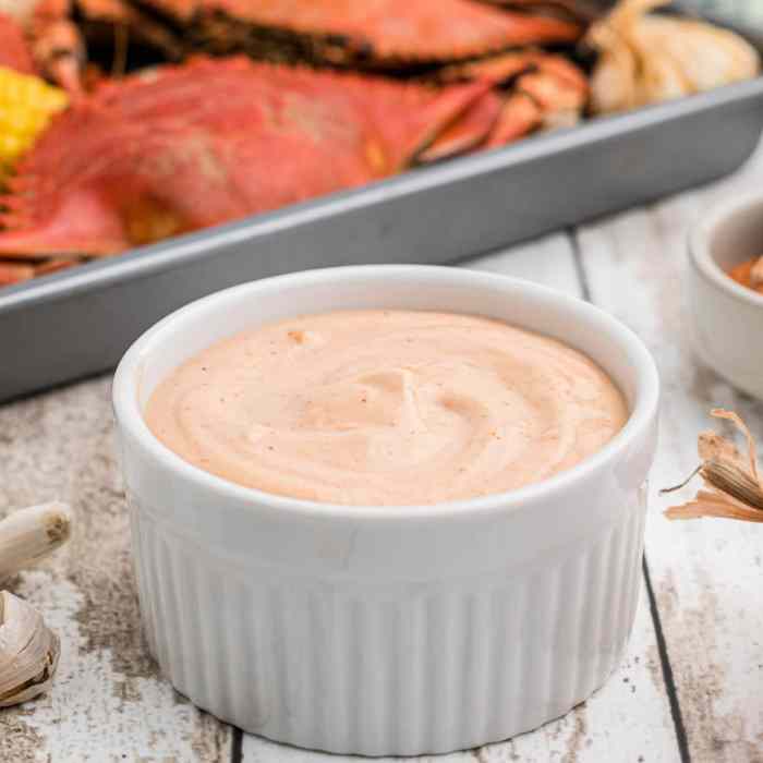 Recipe for crawfish dipping sauce