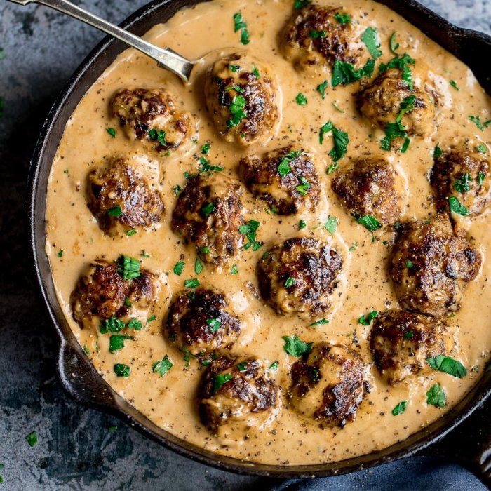 Recipe for swedish meatballs sauce