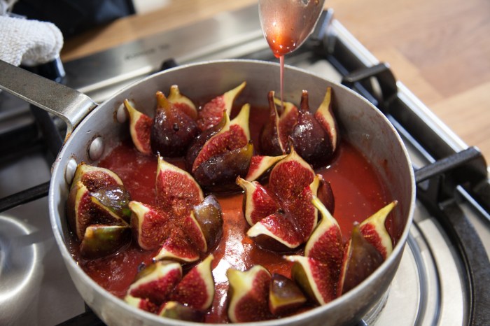 Recipe for fig sauce