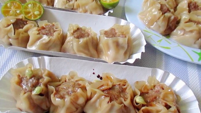 Recipe for siomai sauce